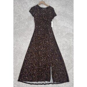 Soft Surroundings Caity Wrap Dress Abstract Paisley Print Size M(10/12)